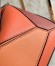 Loewe Small Puzzle Bag In Tan/Orange/Camel Calfskin
