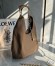 Loewe Medium Squeeze Bag in Brown Nappa Lambskin