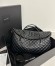 Saint Laurent Es Giant Travel Bag In Black Quilted Leather