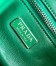 Prada Moon Bag in Green Padded Nappa Leather