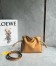 Loewe Mini Flamenco Clutch Bag in Warm Desert Nappa Calfskin