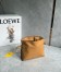 Loewe Mini Flamenco Clutch Bag in Warm Desert Nappa Calfskin