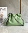 Loewe Flamenco Clutch In Rosemary Nappa Leather