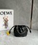 Loewe Mini Flamenco Purse Bag in Black Nappa Lambskin