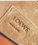 Loewe Small Gate Bag In Tan Calfskin and Jacquard