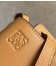 Loewe Mini Gate Dual Bag In Brown Calfskin