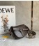 Loewe Mini Gate Dual Bag In Chocolate Calfskin