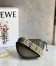 Loewe Mini Gate Dual Bag In Autumn Green Calfskin