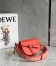 Loewe Gate Dual Mini Bag in Sunrise Orange Calfskin