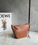 Loewe Mini Hammock Hobo Bag in Brown Calfskin 