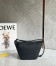 Loewe Mini Hammock Hobo Bag in Black Calfskin