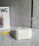 Loewe Mini Hammock Hobo Bag in White Calfskin