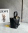 Loewe Mini Pebble Bucket Bag in Black Calfskin