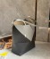  Loewe Medium Puzzle Fold Tote Bag in Grey/Dark Green Calfskin