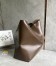 Loewe Large Puzzle Fold Tote Bag in Umber Calfskin