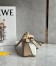 Loewe Puzzle Mini Bag In White/Warm Desert Calfskin