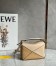 Loewe Puzzle Mini Bag In White/Warm Desert Calfskin