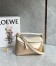 Loewe Puzzle Mini Bag in Multicolor Angora and Beige Calfskin