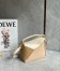 Loewe Puzzle Small Bag in Multicolor Angora and Beige Calfskin