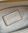 Loewe Puzzle Small Bag in Multicolor Angora and Beige Calfskin