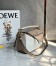 Loewe Puzzle Small Bag in Multicolour Warm Desert and White Calfskin