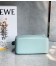 Loewe Puzzle Small Bag In Aquamarine Satin Calfskin