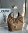 Loewe Small Squeeze Bag in Brown Nappa Lambskin 