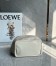 Loewe Small Squeeze Bag in White Nappa Lambskin