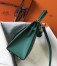 Hermes Kelly 25cm Sellier Bag In Malachite Epsom Leather