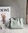 Loewe Flamenco Mini Clutch In Ash Grey Nappa Leather