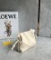 Loewe Mini Flamenco Clutch Bag In Angora Calfskin