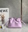 Loewe Flamenco Mini Clutch In Bloom Orchid Nappa Leather