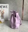 Loewe Flamenco Clutch In Bloom Orchid Nappa Leather