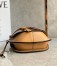 Loewe Small Gate Bag In Brown Calfskin and Jacquard