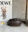 Loewe Mini Gate Dual Bag In Chocolate Calfskin