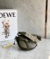 Loewe Mini Gate Dual Bag In Autumn Green Calfskin