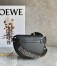 Loewe Mini Gate Dual Bag In Black Calfskin