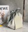 Loewe Small Hammock Multicolour Bag In Grey Calfskin