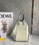 Loewe Small Hammock Multicolour Bag In Grey Calfskin