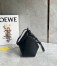 Loewe Mini Hammock Hobo Bag in Black Calfskin