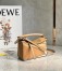 Loewe Puzzle Mini Bag In Dune/Warm Desert Calfskin