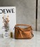 Loewe Puzzle Mini Bag In Brown Grained Calfskin 