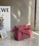 Loewe Puzzle Mini Bag In Plumrose Satin Calfskin