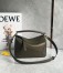 Loewe Puzzle Small Bag In Dark Green Classic Calfskin