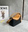 Loewe Puzzle Small Bag in Brown and Black Calfskin