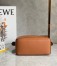 Loewe Puzzle Small Bag In Tan Classic Calfskin