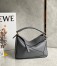 Loewe Puzzle Small Bag In Asphalt Grey Grained Leather