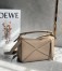 Loewe Puzzle Small Bag In Sandy Grained Leather