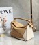 Loewe Puzzle Small Bag In Dune/Warm Desert Calfskin