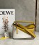 Loewe Puzzle Small Bag In Ochre/White/Taupe Calfskin